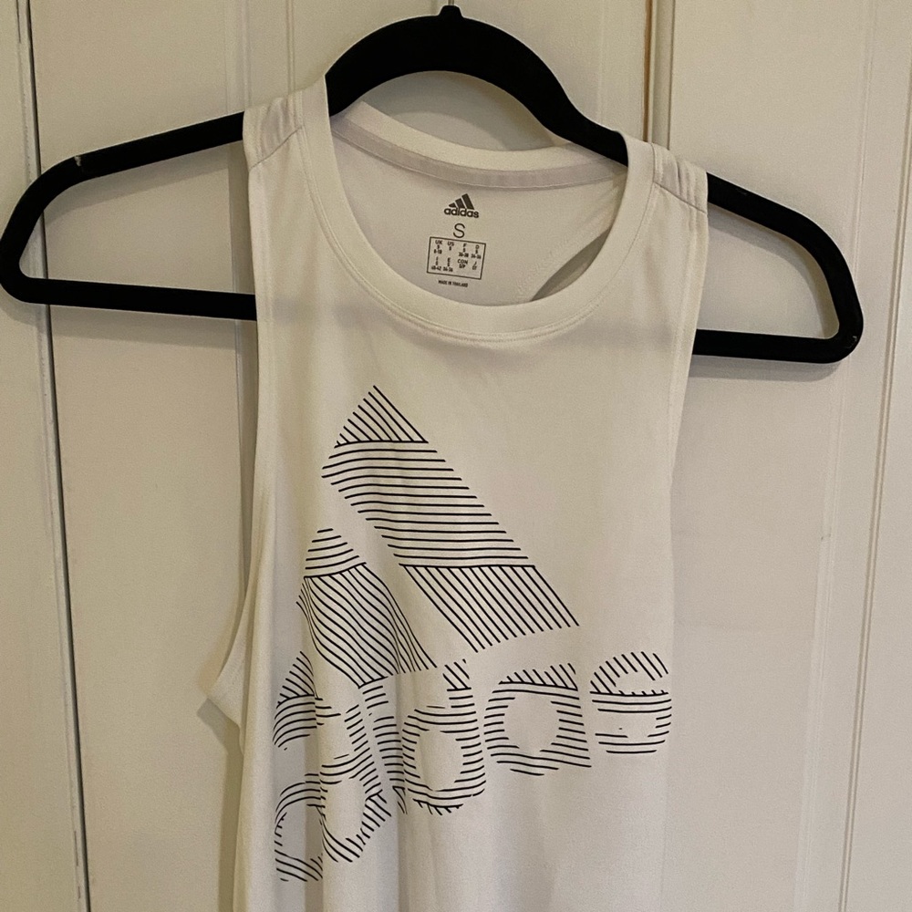 Adidas razor back workout tank top
